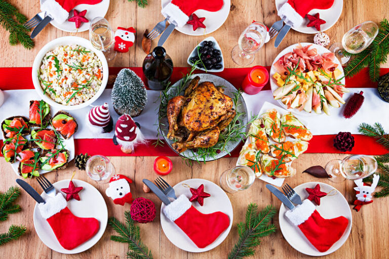 IDEAS FOR CHRISTMAS DAY DINNER