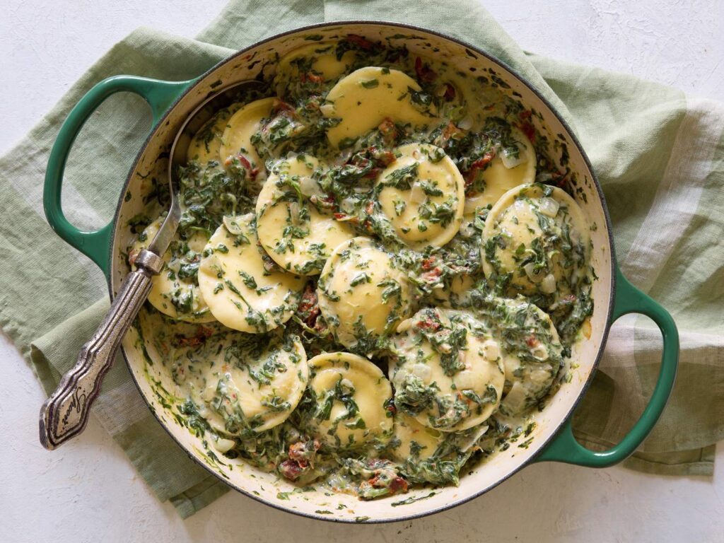 Spinach And Cheese Ravioli