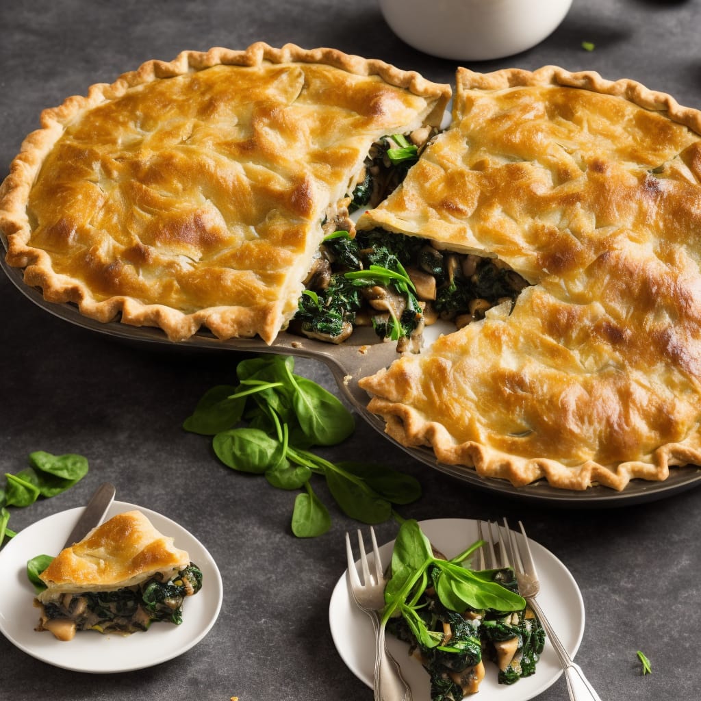 Whole meal Spinach And  Potato Pies