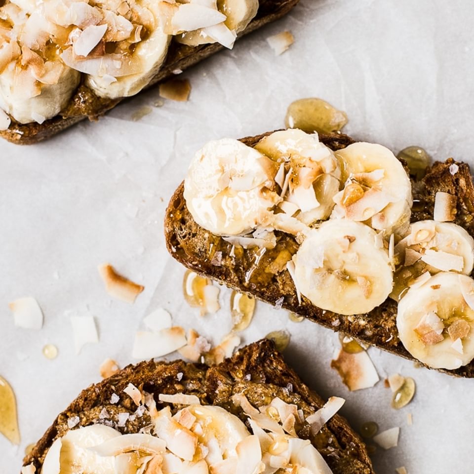 Banana With Almond Butter