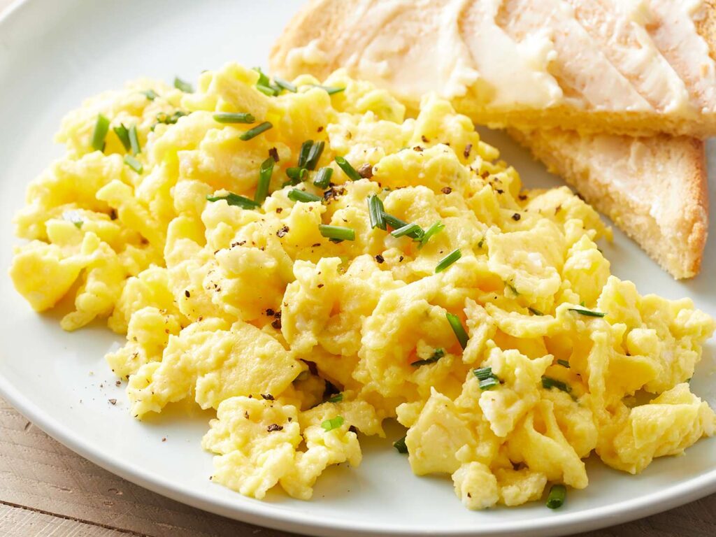 Scrambled eggs